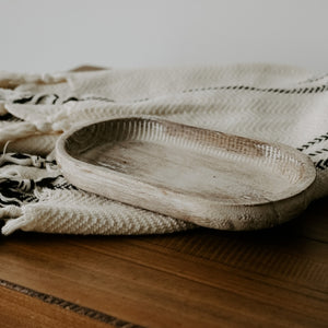 Rustic "Found" Wood Tray