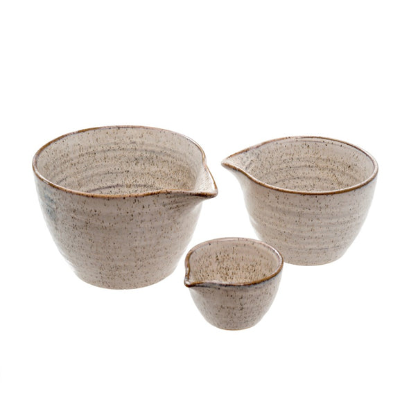 Spouted Bowls - Set of 3