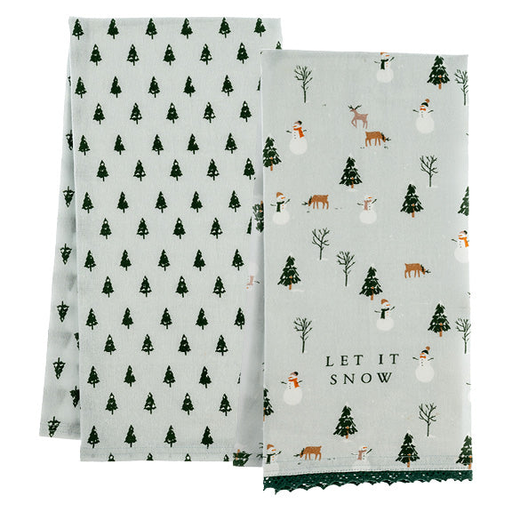Let it Snow Tea Towels