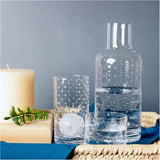 Textured Glass Decanter