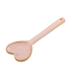 Ceramic Heart Spoon - Blush