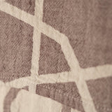 Mosaic Tea Towel - Burgundy